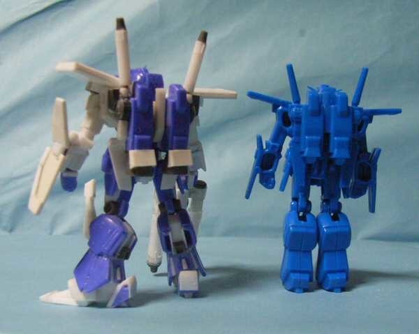森永チョコボール 1/300 ZZガンダム その1: P,Nみやこの模型製作記