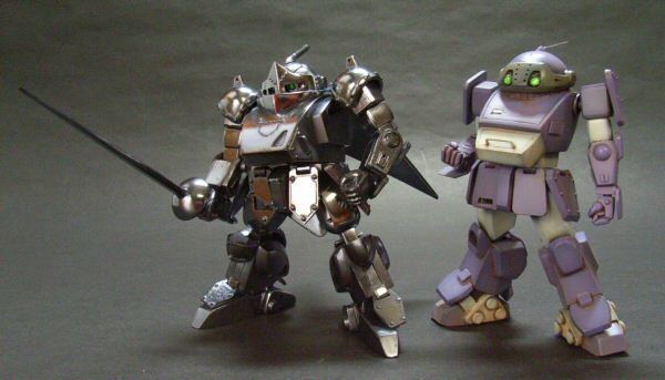 1/35 レイジングプリンス 塗装済み完成品 青の騎士ベルゼルガ