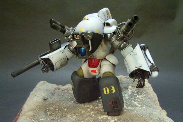 1/24パワードアーマーPA-36K”重装強襲型バーロン”《ホワイト