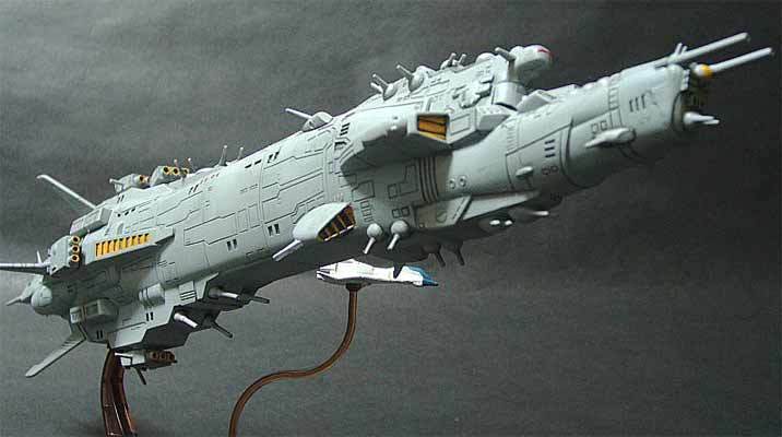 タカラ1/3500《連合宇宙軍重巡洋艦コルドバ》: P,Nみやこの模型製作記