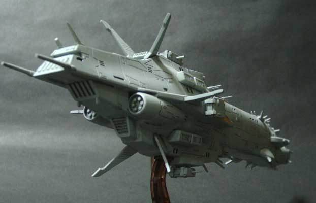 タカラ1/3500《連合宇宙軍重巡洋艦コルドバ》: P,Nみやこの模型