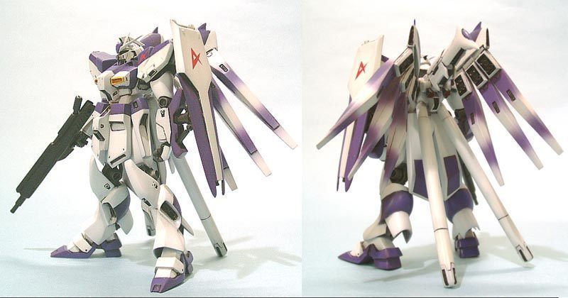 Ｂ-ＣＬＵＢ 1/220ＲＸ‐９３‐ν-２ 《Ｈｉ-νガンダム》: P,Nみやこの模型製作記