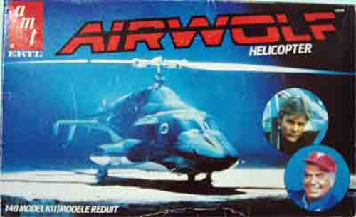 ＡＭＴ ERTL 1/48エアウルフ・ヘリコプター: P,Nみやこの模型製作記