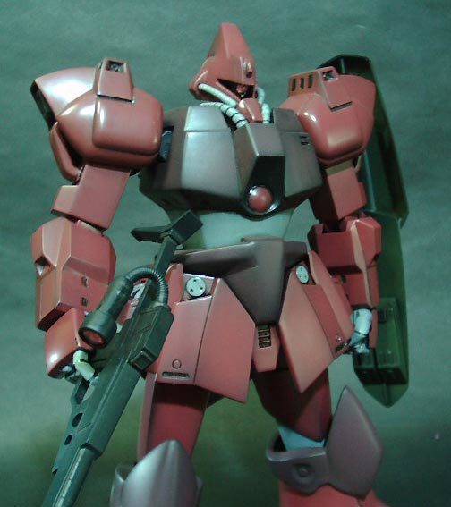 □バンダイ 1/100 ”RMS-117 ガルバルディβ”: P,Nみやこの模型