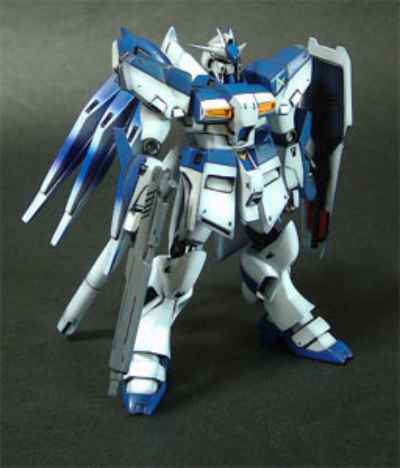 Ｂ-ＣＬＵＢ 1/220 ＲＸ‐９３‐ν-２ 《Ｈｉ-νガンダム》: P,Nみやこの模型製作記