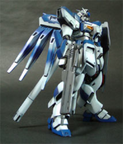 Ｂ-ＣＬＵＢ 1/220 ＲＸ‐９３‐ν-２ 《Ｈｉ-νガンダム》: P,Nみやこの模型製作記