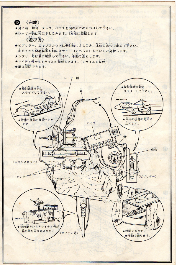 □今井科学 MJマイティ基地 『マイティジャック』: P,Nみやこの模型製作記