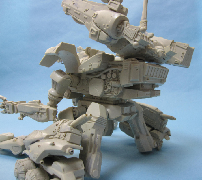 【メーカー公式ショップ】 □b&K レジンキャストキット 1/35スケール model ロボット