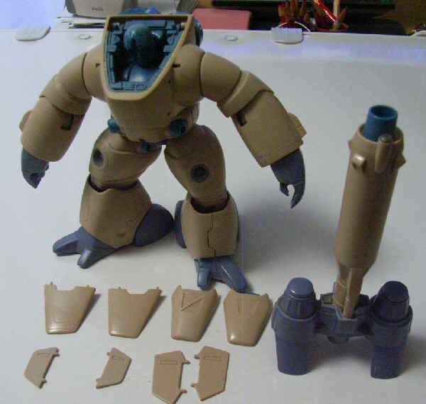 クラッシャージョウ 1/16 パワードスーツ完成品